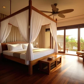 Children’s play area & badminton court