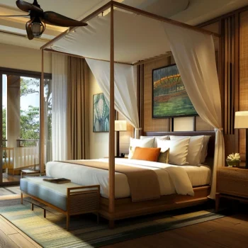 Scenic views of surrounding greenery